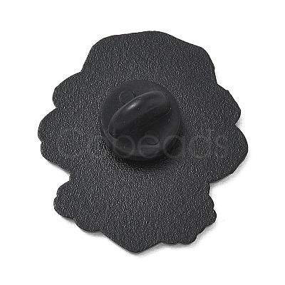 Poodle in Bucket Hat Alloy Enamel Pins AL-CBA6DDE-03A-1