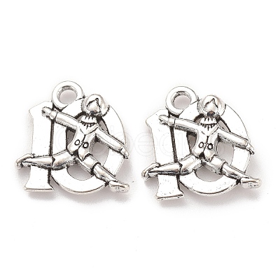 Tibetan Style Alloy Pendants TIBE-XCP0000-05AS-NR-1