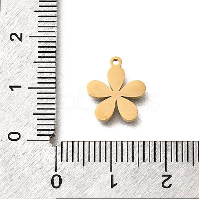 Brass Enamel Charms STAS-Q347-14G-02-1-1