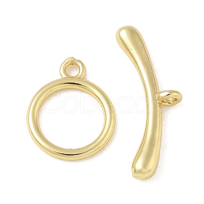 Brass Toggle Clasps KK-CBAFC6C-07E-G-1