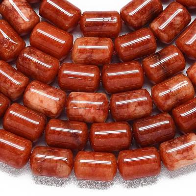 Natural Malaysia Jade Beads Strands G-B165-E05-8x12mm-1