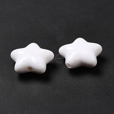 Opaque Acrylic Beads MACR-J123-01-1