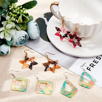 DIY Dangle Earring Making Kits DIY-PH0002-78-1