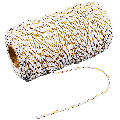 2 Rolls Macrame 2-Ply Cotton Braided Thread MAKN-CY0001-01A-1