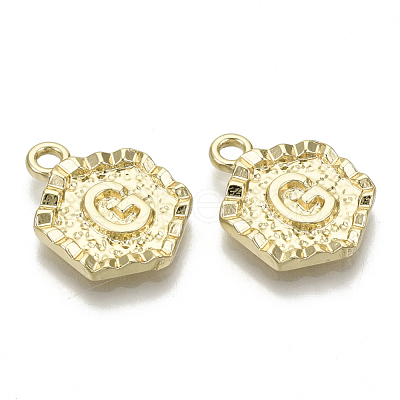 Alloy Pendants PALLOY-N157-003G-NR-1