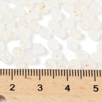 Frosted Glass Beads FGLA-D300-01L-1