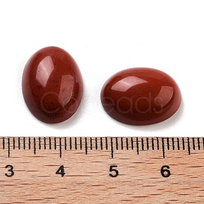 Natural Red Jasper Cabochons G-G145-01B-26-1