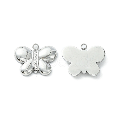 Non-Tarnish 304 Stainless Steel Pendants STAS-L269-030P-1