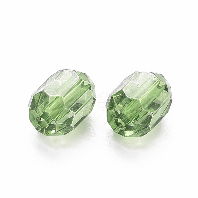 Transparent Acrylic Beads TACR-S154-24A-83-1
