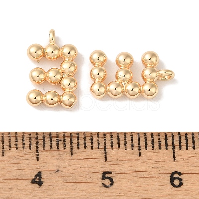 Brass Pendants KK-S368-16G-E-1