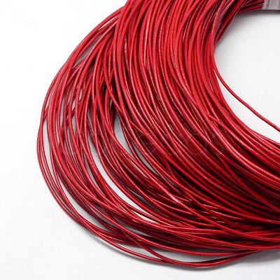 Spray Painted Cowhide Leather Cords WL-R001-1.5mm-15-1