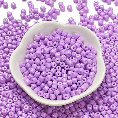 Baking Paint Pearlized Glass Seed Beads SEED-C001-04A-12-1