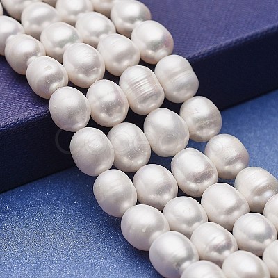 Natural Cultured Freshwater Pearl Beads Strands PEAR-P060-28B-01-1