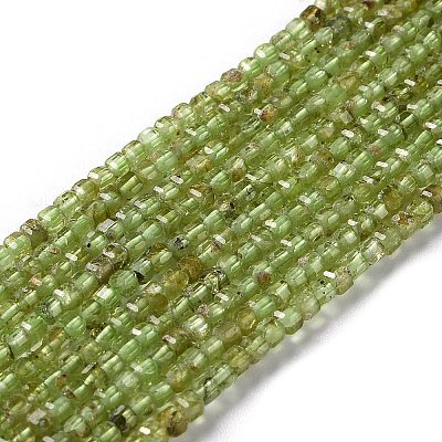 Natural Peridot Beads Strands G-M421-B04-02-1