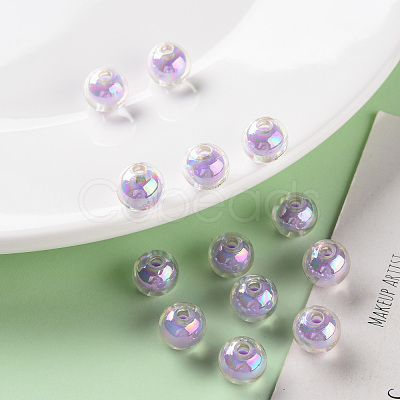 Transparent Acrylic Beads X-TACR-S152-15B-SS2114-1