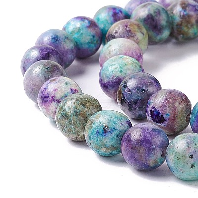 Natural Calcite Beads Strands X-G-K317-A07-04-1