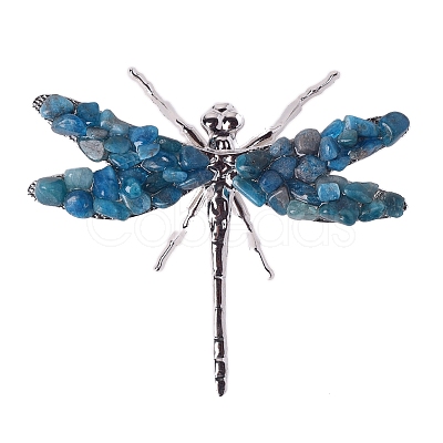 Natural Apatite Dragonfly Display Decorations PW-WGD9E25-01-1