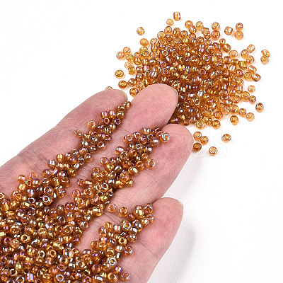 Round Glass Seed Beads SEED-A007-3mm-162C-1