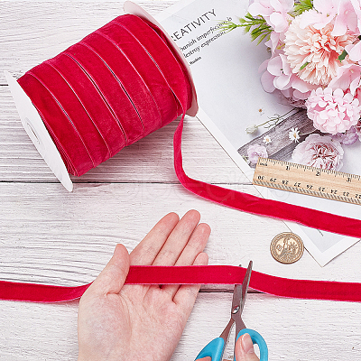 Velvet Ribbon SRIB--WH0030-01A-1