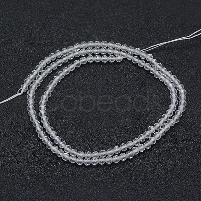 Natural Quartz Crystal Beads Strands G-E411-28-2mm-1