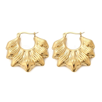 304 Stainless Steel Hoop Earrings EJEW-V016-11G-01-1