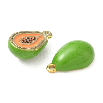 304 Stainless Steel Enamel Pendants STAS-I346-20G-01-1