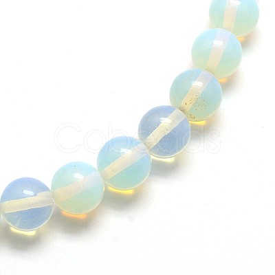 Opal Round Beads Strands X-G-O047-08-8mm-1