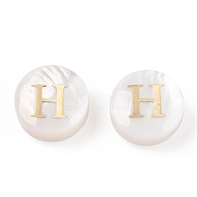 Natural Freshwater Shell Beads SHEL-N036-01H-1