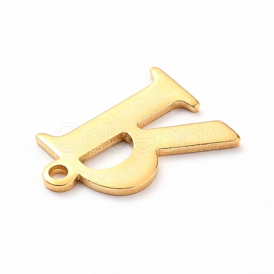 PVD Vacuum Plating 304 Stainless Steel Charms STAS-H112-R-G-1