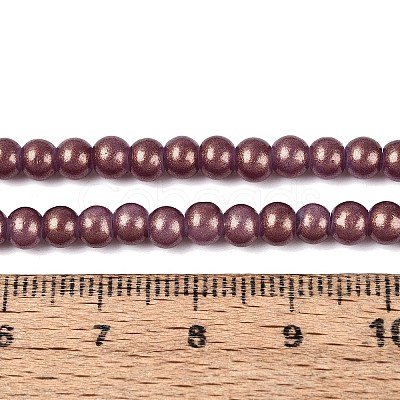 Baking Paint Glass Pearl Beads Strands DGLA-ZX001-05A-18-1