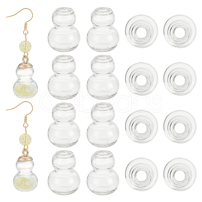 Clear Glass Bottles for Bead Containers AJEW-WH0596-151C-1