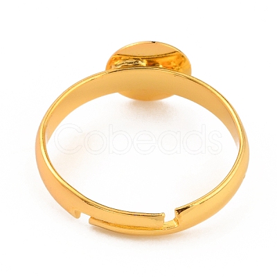 Adjustable Brass Finger Rings Components KK-WH0054-22A-G-1