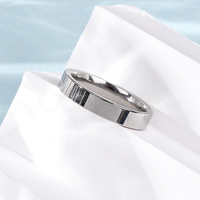 201 Stainless Steel Wide Band Finger Rings RJEW-K252-02B-P-1