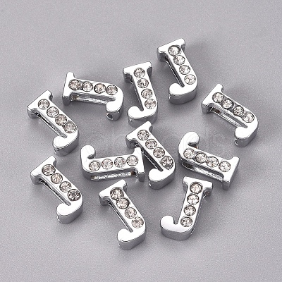 Alloy Slide Charms LS-PALLOY-WH0066-21J-1
