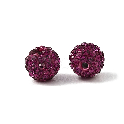 Pave Disco Ball Beads RB-Q195-10mm-502-1