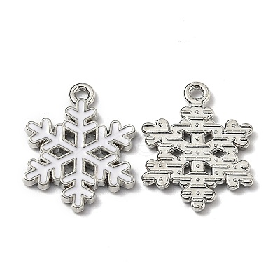Alloy Enamel Pendants ENAM-Z001-10P-1