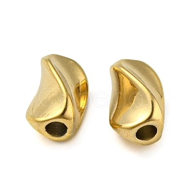 Ion Plating(IP) 304 Stainless Steel Twist Beads STAS-P341-24G-1