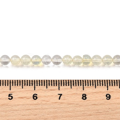 Watermelon Stone Glass Beads Strands G-L621-B08-4mm-1