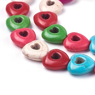Synthetic Turquoise Beads Strands G-E520-01-1