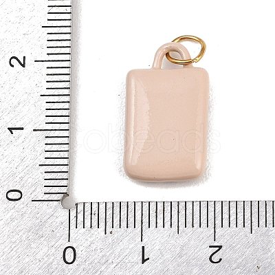 Printed 304 Stainless Steel Pendants STAS-B125-03B-G-1