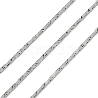 304 Stainless Steel Boston Link Chains CHS-G050-03P-1