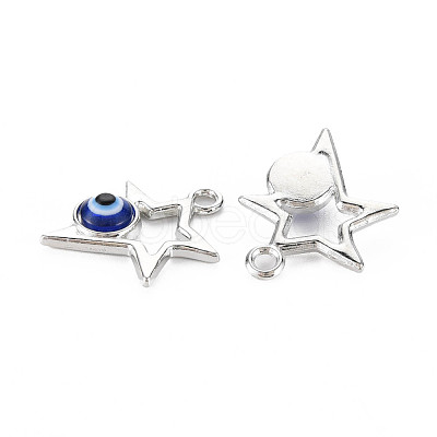 Alloy Enamel Pendants PALLOY-S132-351P-1