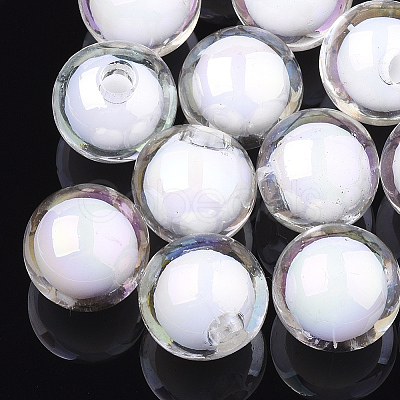Transparent Acrylic Beads LS-TACR-S148-12I-1