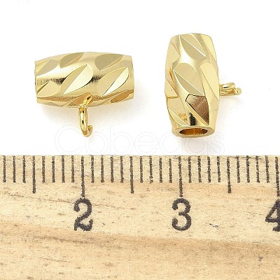 Brass Tube Bails KK-C083-04G-1