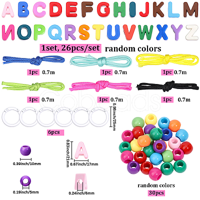 DIY Keychain Making Kits DIY-BM0001-44-1