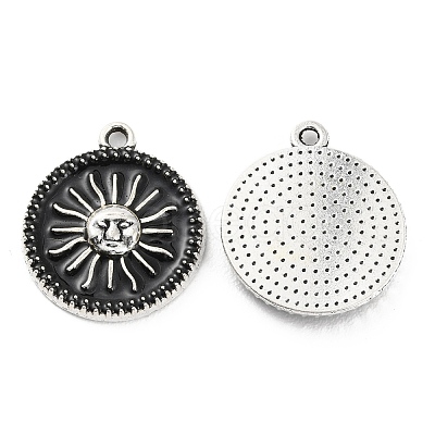 Alloy Enamel Pendants FIND-C032-08A-02P-1