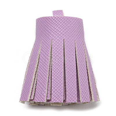 Imitation Leather Tassel Pendant Decorations FIND-L013-A11-1