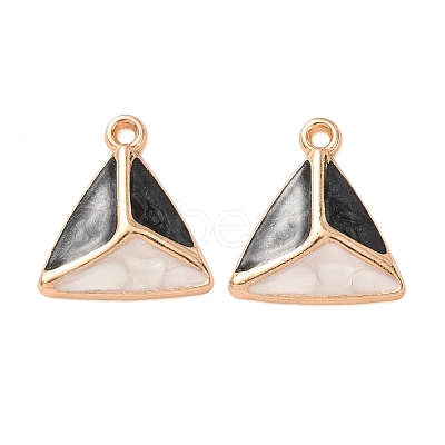 Alloy Enamel Pendants FIND-K030-02E-G-1