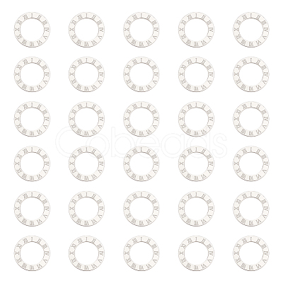 30Pcs 304 Stainless Steel Linking Rings STAS-UN0046-57-1