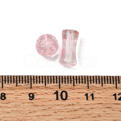 Transparent Glass Beads DGLA-C005-01E-1